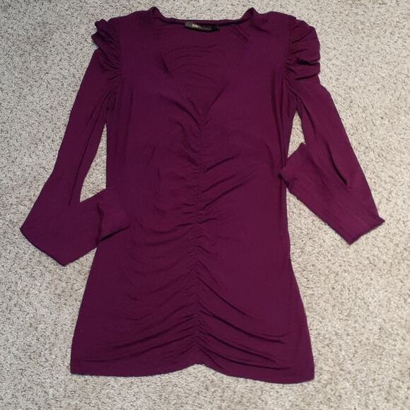 ROBERTO CAVALLI authentic fuscia top, sz US 4 / 40 - Picture 1 of 5
